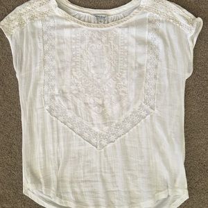 Lucky Brand Women’s gauze top